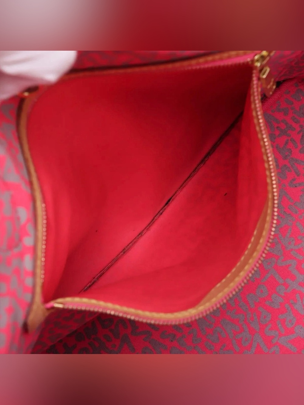 Louis Vuitton Stephen Sprouse Neverfull GM Graffiti Fuchsia Pink Limited Edition - Picture 9 of 13
